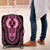Breast Cancer Awareness Pink Ribbon Luggage Cover Dashiki Style - Wonder Print Shop