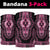 Breast Cancer Awareness Pink Ribbon Neck Gaiter Dashiki Style - Wonder Print Shop