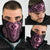 Breast Cancer Awareness Pink Ribbon Neck Gaiter Dashiki Style - Wonder Print Shop