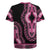 Breast Cancer Awareness Pink Ribbon Rugby Jersey Dashiki Style - Wonder Print Shop