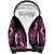 Breast Cancer Awareness Pink Ribbon Sherpa Hoodie Dashiki Style - Wonder Print Shop