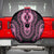 Breast Cancer Awareness Pink Ribbon Spare Tire Cover Dashiki Style - Wonder Print Shop
