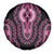 Breast Cancer Awareness Pink Ribbon Spare Tire Cover Dashiki Style - Wonder Print Shop