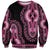 Breast Cancer Awareness Pink Ribbon Sweatshirt Dashiki Style - Wonder Print Shop