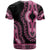 Breast Cancer Awareness Pink Ribbon T Shirt Dashiki Style - Wonder Print Shop