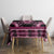 Breast Cancer Awareness Pink Ribbon Tablecloth Dashiki Style - Wonder Print Shop