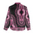 Breast Cancer Awareness Pink Ribbon Women Casual Shirt Dashiki Style - Wonder Print Shop