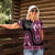 Breast Cancer Awareness Pink Ribbon Women Polo Shirt Dashiki Style - Wonder Print Shop
