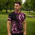 Breast Cancer Awareness Pink Ribbon Zipper Polo Shirt Dashiki Style - Wonder Print Shop