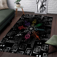 Afro Haiti Vodou Milokan Area Rug