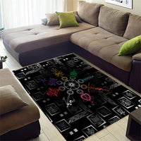 Afro Haiti Vodou Milokan Area Rug