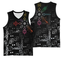 Afro Haiti Vodou Milokan Basketball Jersey