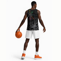 Afro Haiti Vodou Milokan Basketball Jersey