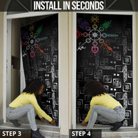 Afro Haiti Vodou Milokan Door Cover