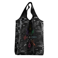 Afro Haiti Vodou Milokan Grocery Bag