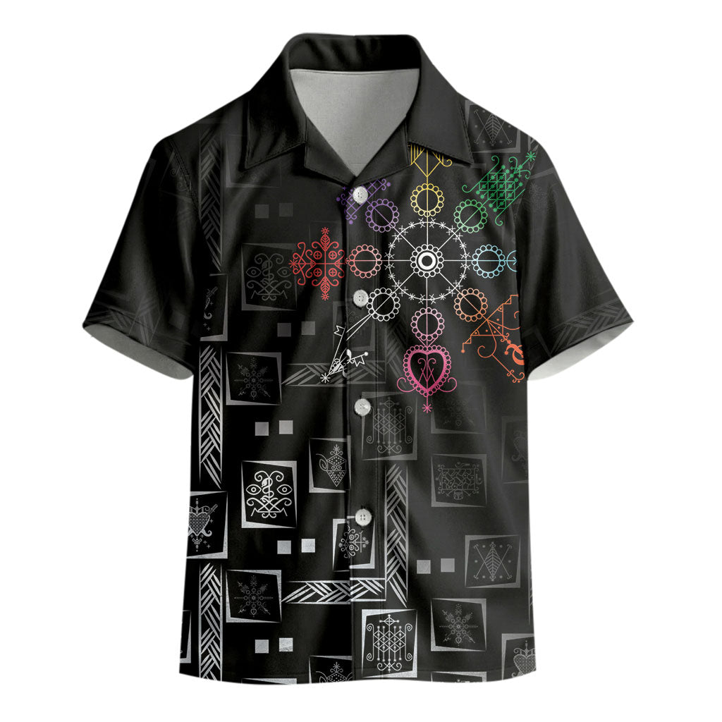Afro Haiti Vodou Milokan Kid Hawaiian Shirt