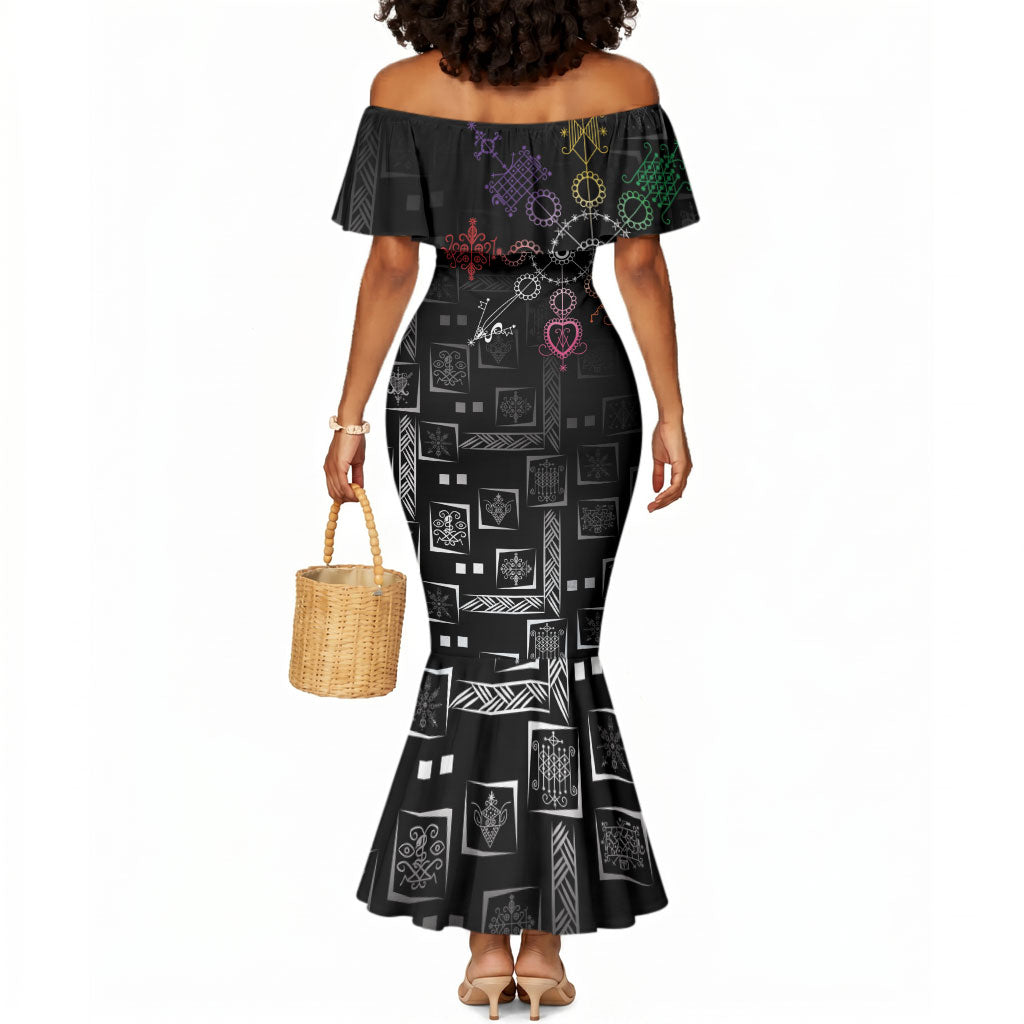 Afro Haiti Vodou Milokan Mermaid Dress
