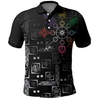 Afro Haiti Vodou Milokan Polo Shirt