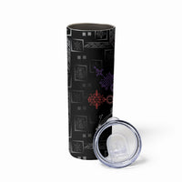 Afro Haiti Vodou Milokan Skinny Tumbler