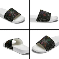 Afro Haiti Vodou Milokan Slide Sandals
