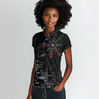 Afro Haiti Vodou Milokan Women Polo Shirt