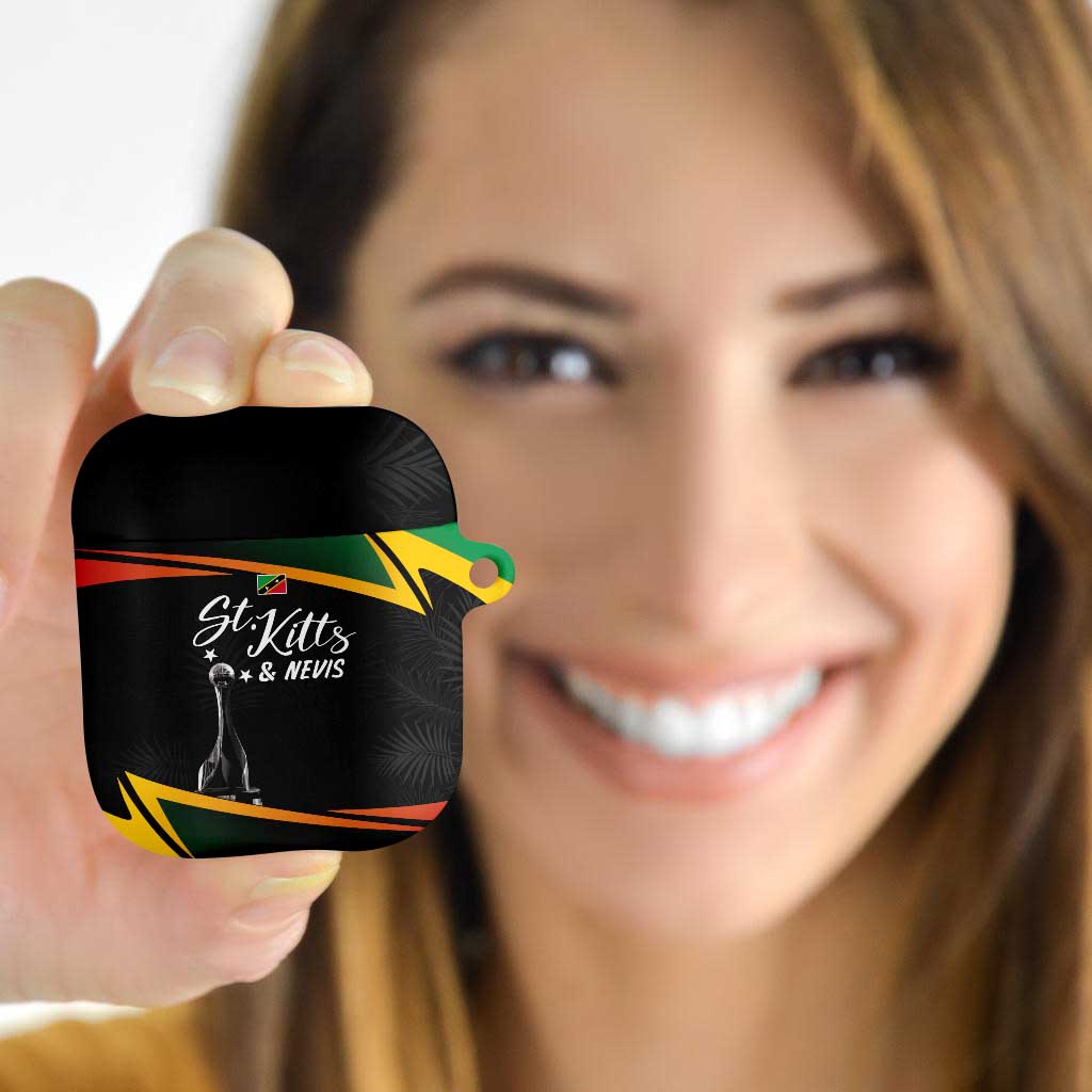 St Kitts Nevis Cricket AirPods Case Go Patriots Go Champions - Wonder Print Shop