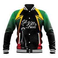 St Kitts Nevis Cricket Custom Baseball Jacket Go Patriots Go Champions - Wonder Print Shop