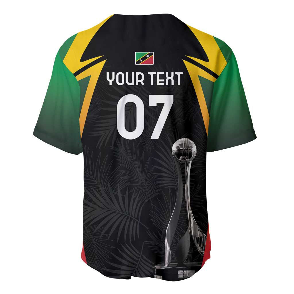St Kitts Nevis Cricket Custom Baseball Jersey Go Patriots Go Champions - Wonder Print Shop