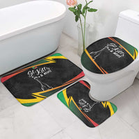 St Kitts Nevis Cricket Bathroom Set Go Patriots Go Champions - Wonder Print Shop