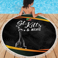 St Kitts Nevis Cricket Beach Blanket Go Patriots Go Champions - Wonder Print Shop