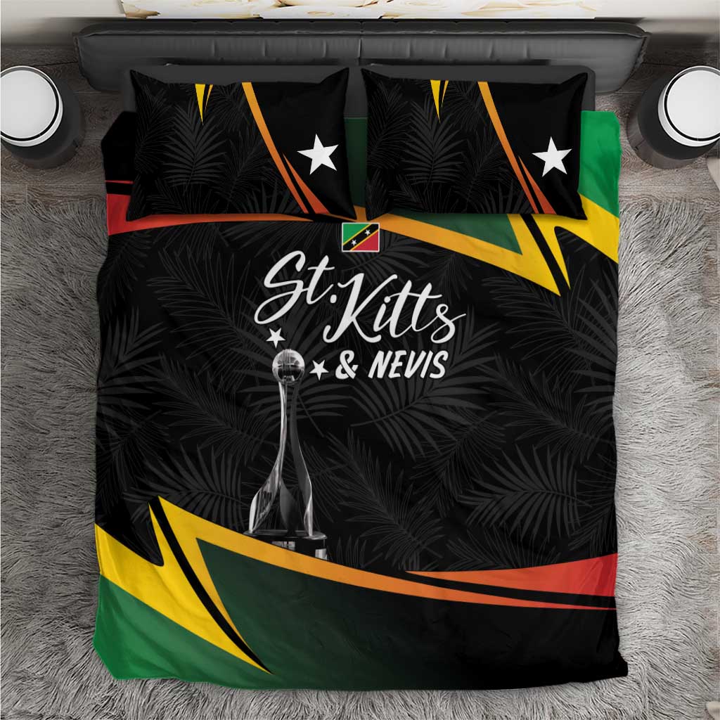 St Kitts Nevis Cricket Bedding Set Go Patriots Go Champions - Wonder Print Shop