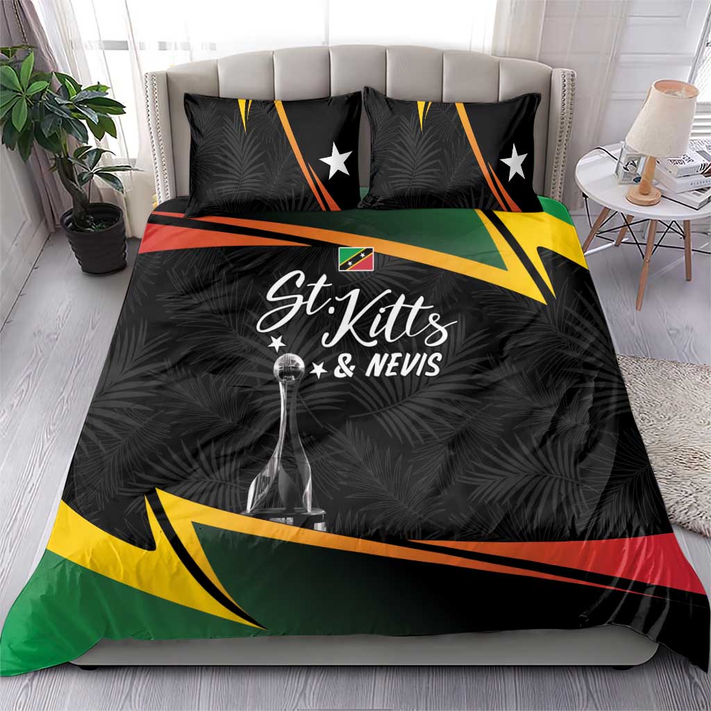 St Kitts Nevis Cricket Bedding Set Go Patriots Go Champions - Wonder Print Shop