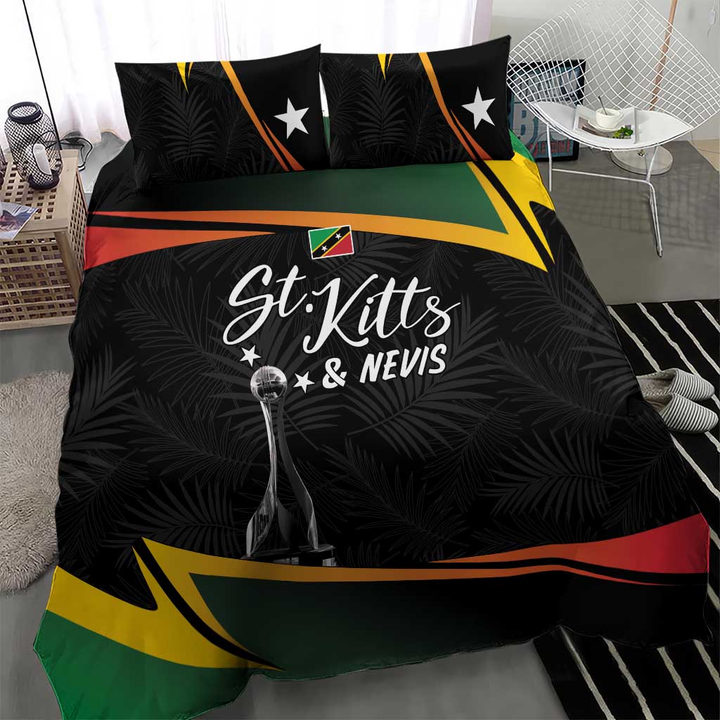 St Kitts Nevis Cricket Bedding Set Go Patriots Go Champions - Wonder Print Shop