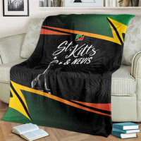 St Kitts Nevis Cricket Blanket Go Patriots Go Champions - Wonder Print Shop