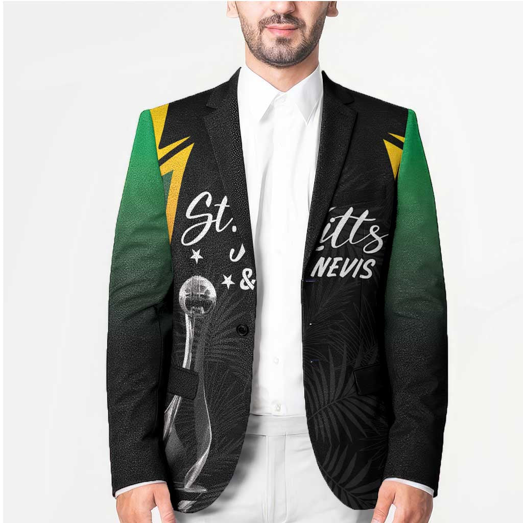 St Kitts Nevis Cricket Custom Blazer Go Patriots Go Champions - Wonder Print Shop