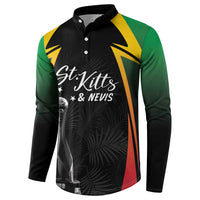 St Kitts Nevis Cricket Custom Button Sweatshirt Go Patriots Go Champions - Wonder Print Shop