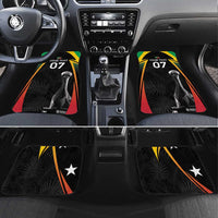 St Kitts Nevis Cricket Car Mats Go Patriots Go Champions - Wonder Print Shop