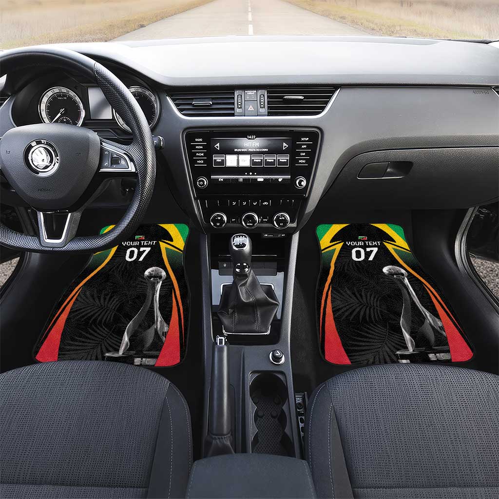 St Kitts Nevis Cricket Car Mats Go Patriots Go Champions - Wonder Print Shop