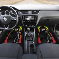 St Kitts Nevis Cricket Car Mats Go Patriots Go Champions - Wonder Print Shop
