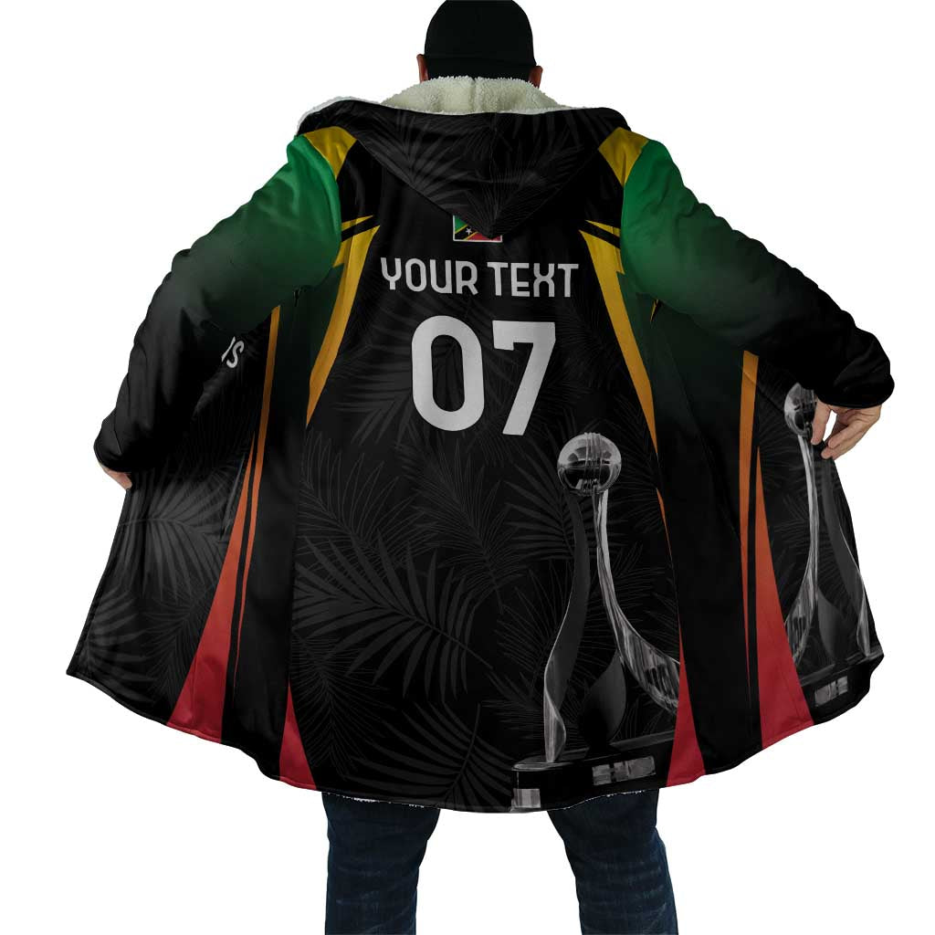 St Kitts Nevis Cricket Custom Cloak Go Patriots Go Champions - Wonder Print Shop
