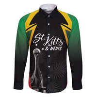 St Kitts Nevis Cricket Custom Family Matching Puletasi and Hawaiian Shirt Go Patriots Go Champions - Wonder Print Shop