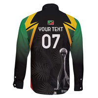 St Kitts Nevis Cricket Custom Family Matching Puletasi and Hawaiian Shirt Go Patriots Go Champions - Wonder Print Shop