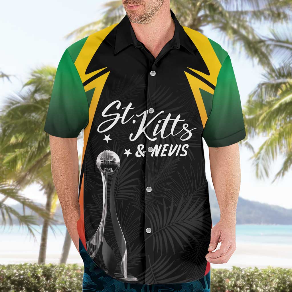 St Kitts Nevis Cricket Custom Hawaiian Shirt Go Patriots Go Champions - Wonder Print Shop