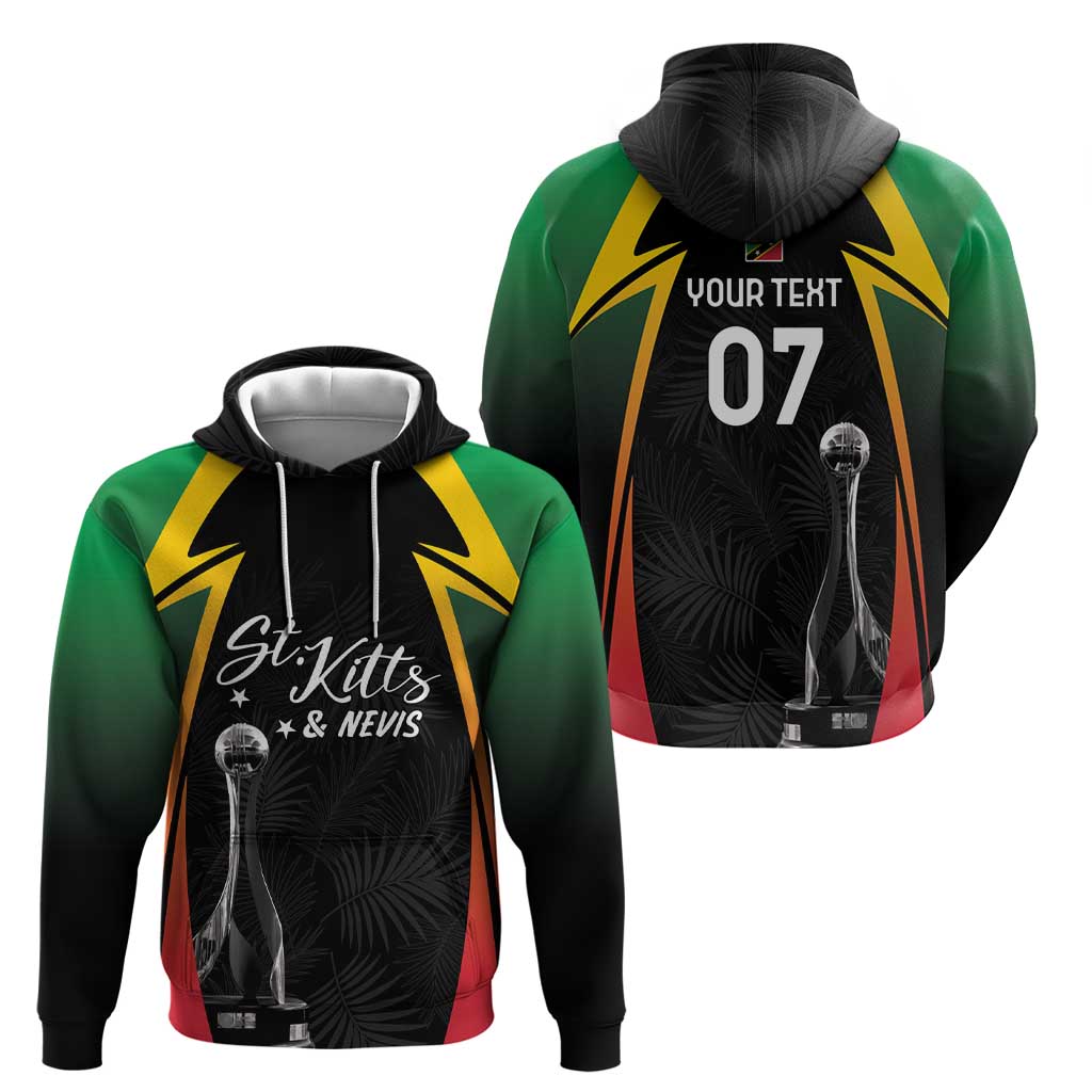 St Kitts Nevis Cricket Custom Hoodie Go Patriots Go Champions - Wonder Print Shop