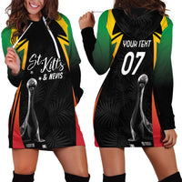 St Kitts Nevis Cricket Custom Hoodie Dress Go Patriots Go Champions - Wonder Print Shop