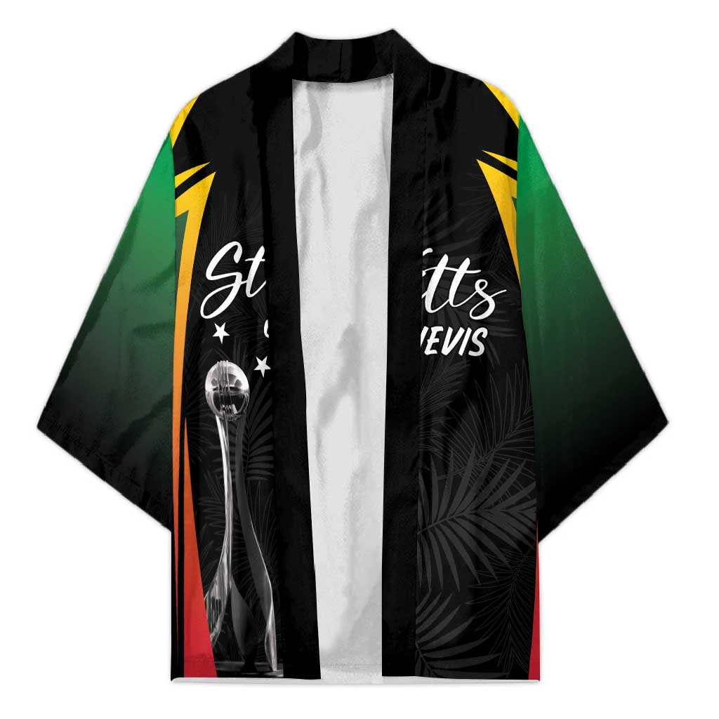 St Kitts Nevis Cricket Custom Kimono Go Patriots Go Champions - Wonder Print Shop