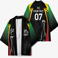 St Kitts Nevis Cricket Custom Kimono Go Patriots Go Champions - Wonder Print Shop