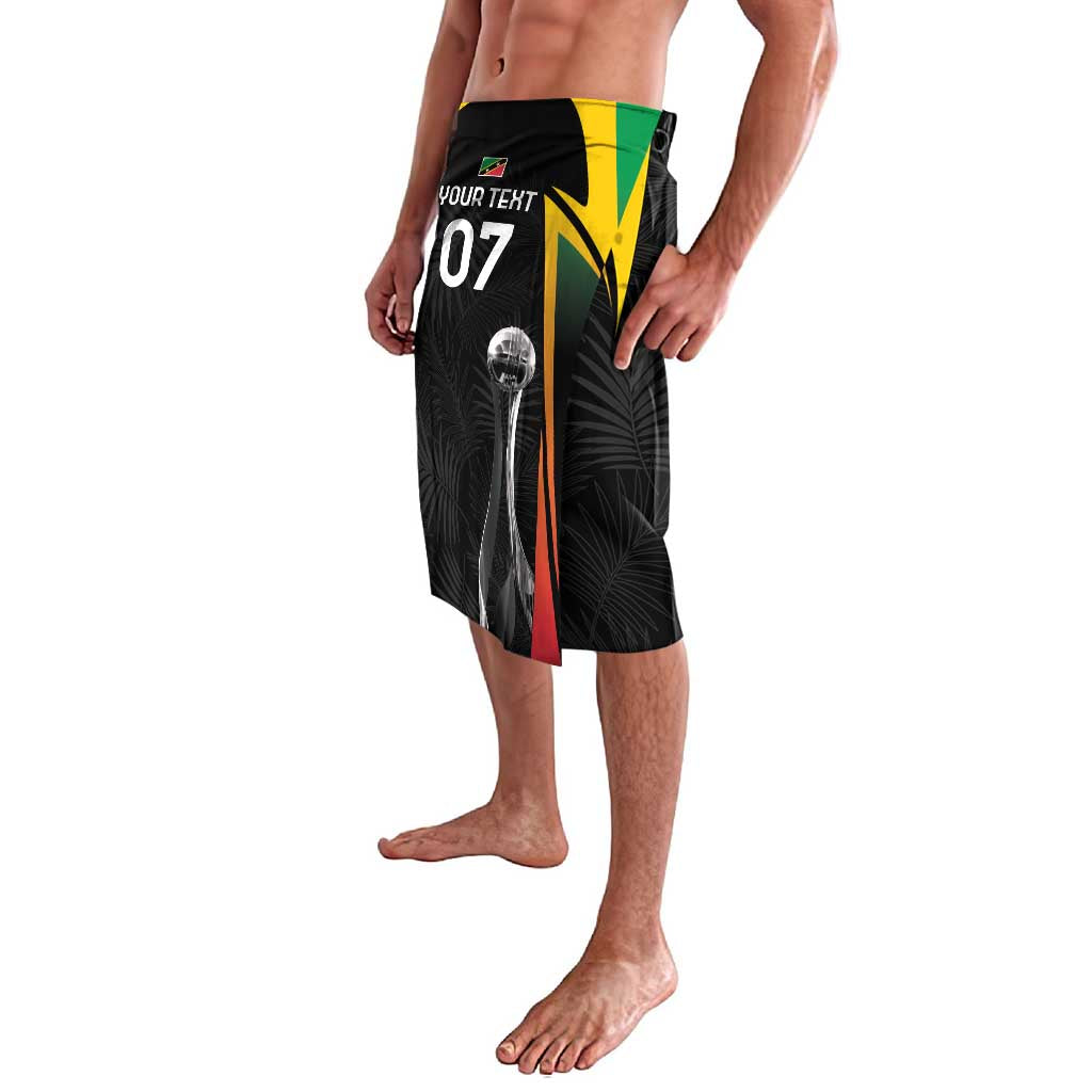 St Kitts Nevis Cricket Custom Lavalava Go Patriots Go Champions - Wonder Print Shop