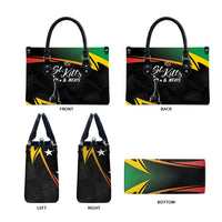 St Kitts Nevis Cricket Leather Bag Go Patriots Go Champions - Wonder Print Shop