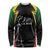 St Kitts Nevis Cricket Custom Long Sleeve Shirt Go Patriots Go Champions - Wonder Print Shop